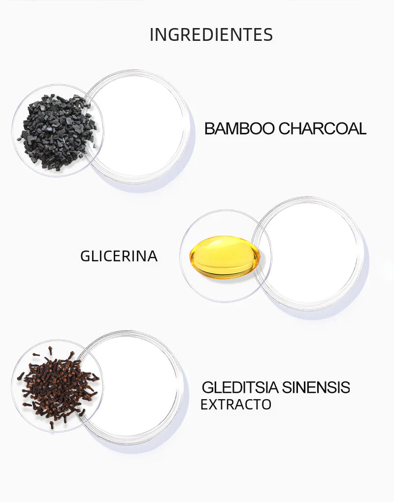 PURC Bamboo Charcoal Shampoo Bar
