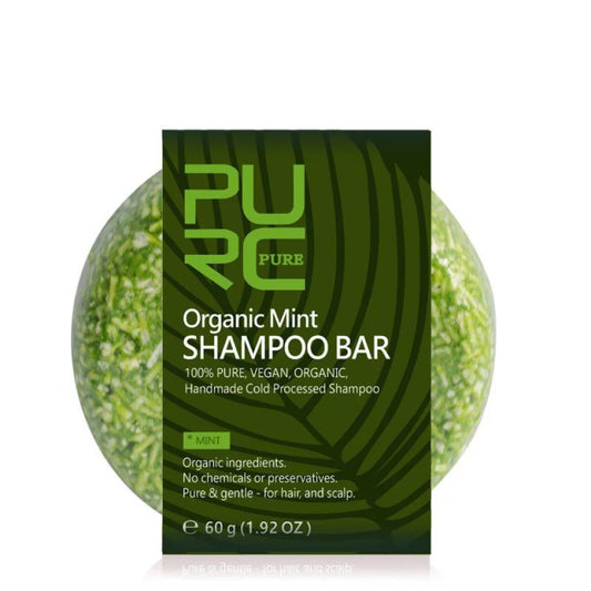 PURC Organic Mint Shampoo Bar